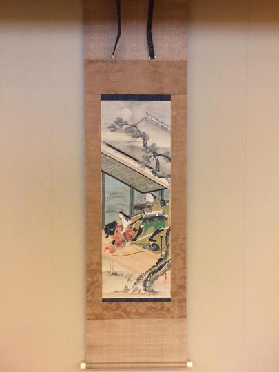 掛軸　一蕙斎人物風景双幅 鍬形蕙斎 出陣図｜古美術・掛け軸の販売・買取・鑑定-松本松栄堂