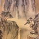 富岡鉄斎 渓山深陰図 5