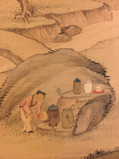 広瀬台山 山水図｜古美術・掛け軸の販売・買取・鑑定-松本松栄堂