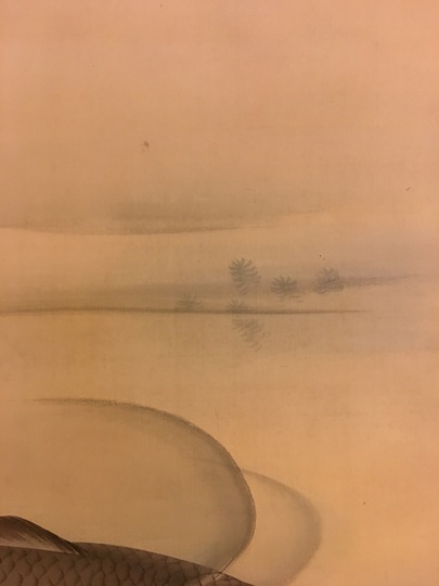 円山応震 水中鯉魚図｜古美術・掛け軸の販売・買取・鑑定-松本松栄堂