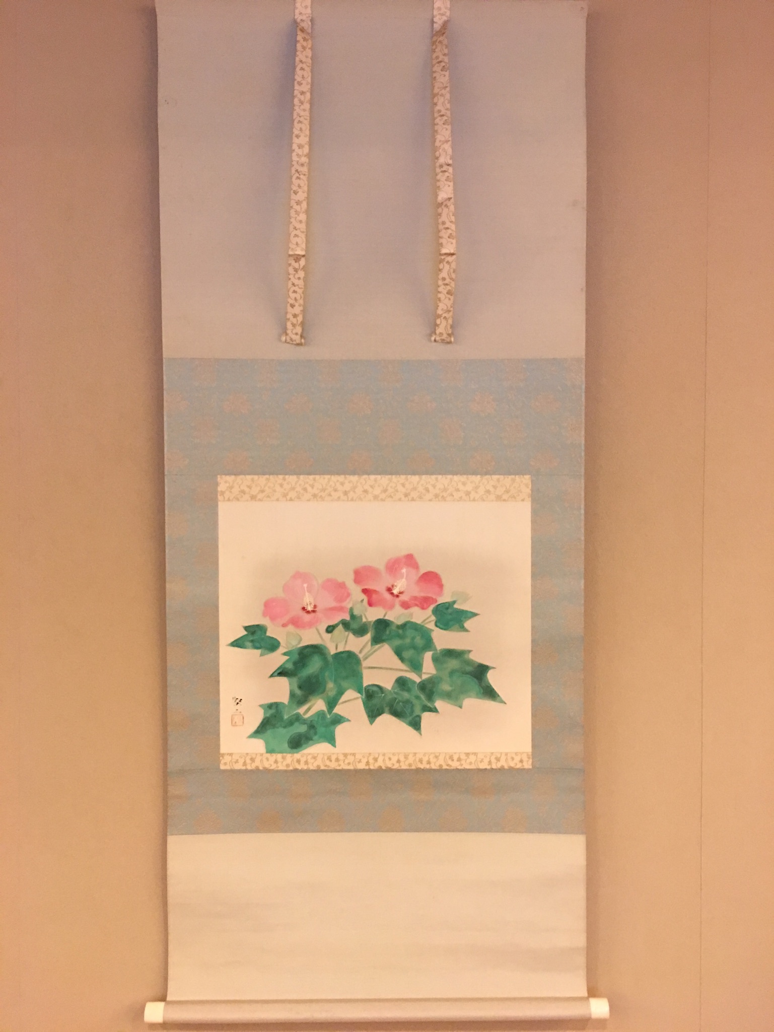 絵画 油絵 久松すみ【桜】（高橋まや 個展「小躍りする細胞