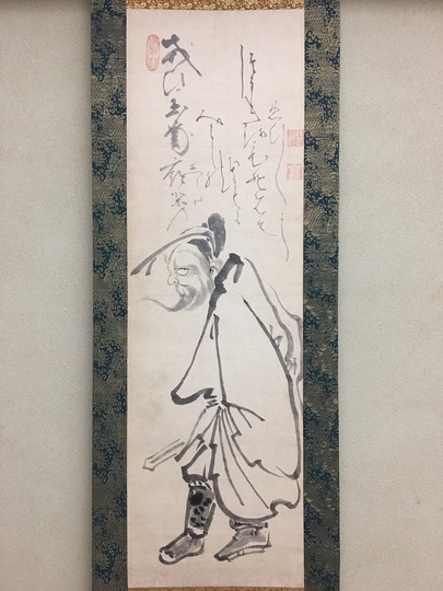 白隠慧鶴 鍾馗図｜古美術・掛け軸の販売・買取・鑑定-松本松栄堂