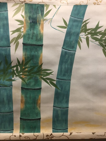 各務ヶ原市にて、絵画（山本丘人の風景画）、掛け軸、茶道具