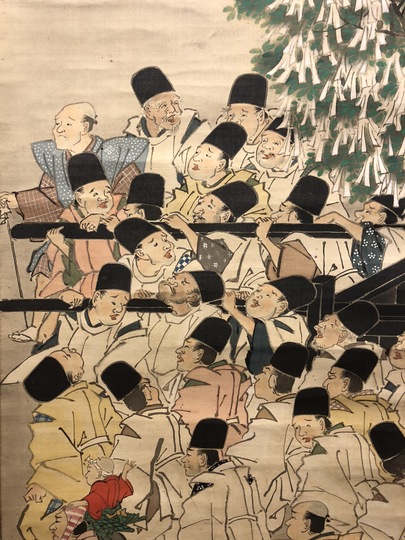 人気新品入荷 高嵩谷 祭図｜古美術・掛け軸の販売・買取・鑑定-松本松栄堂 書