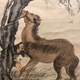 富岡鉄斎 柳陰洗馬図 9