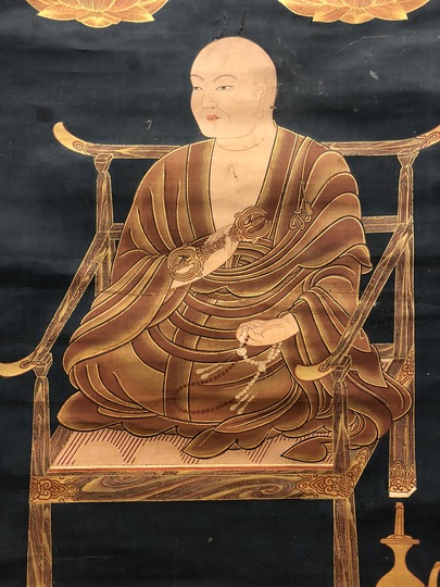 作者不詳 空海像｜古美術・掛け軸の販売・買取・鑑定-松本松栄堂