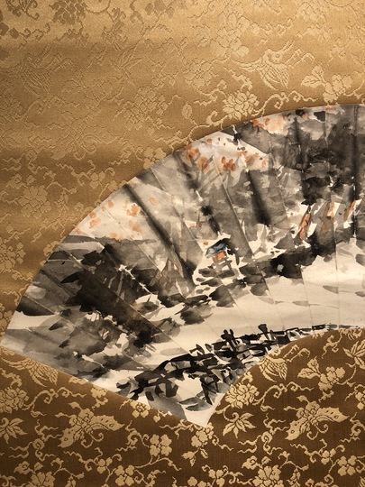 富岡鉄斎 嵐山春雨図｜古美術・掛け軸の販売・買取・鑑定-松本松栄堂