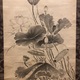 中林竹洞 水墨蓮図 7