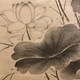 中林竹洞 水墨蓮図 11