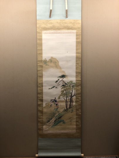 森村宜稲 友則朝臣詠郭公図｜古美術・掛け軸の販売・買取・鑑定-松本松栄堂