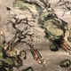 富岡鉄斎 梅花山水図 10