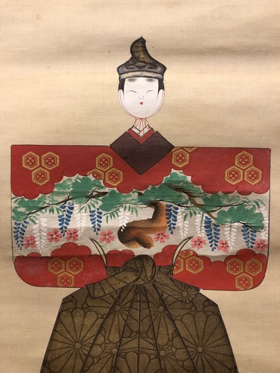 山口素絢 雛図｜古美術・掛け軸の販売・買取・鑑定-松本松栄堂