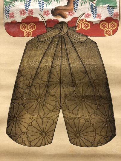 江戸時代 掛軸（山口素絢）御多福図（骨董/古美術） 江戸時代 掛軸（山口素絢）御多福図（骨董/古美術） - メルカリ