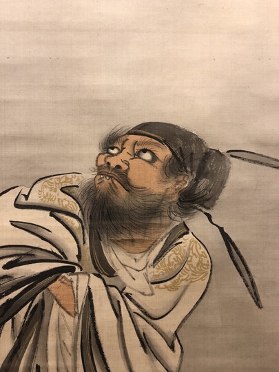 山口素絢 鍾馗図｜古美術・掛け軸の販売・買取・鑑定-松本松栄堂