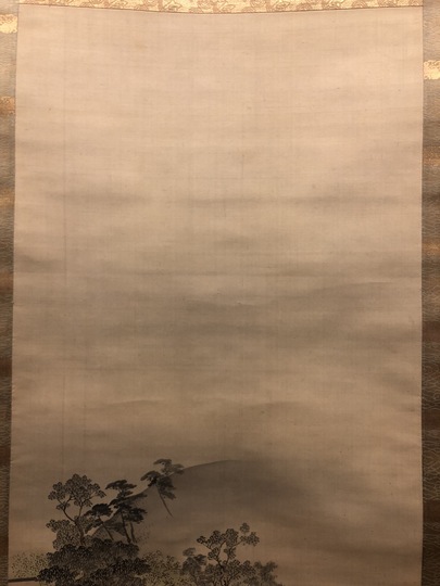 森一鳳 春秋山水図｜古美術・掛け軸の販売・買取・鑑定-松本松栄堂