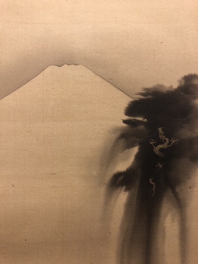 酒井抱一 富士越龍図｜古美術・掛け軸の販売・買取・鑑定-松本松栄堂