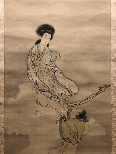 円山応挙 月宮殿図｜古美術・掛け軸の販売・買取・鑑定-松本松栄堂