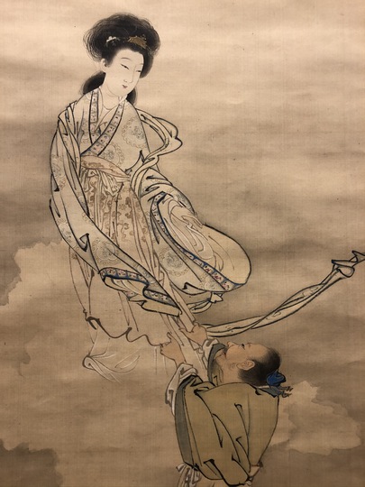 円山応挙 月宮殿図｜古美術・掛け軸の販売・買取・鑑定-松本松栄堂