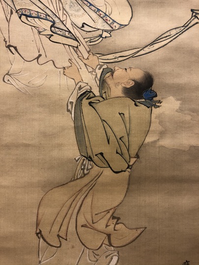 円山応挙 月宮殿図｜古美術・掛け軸の販売・買取・鑑定-松本松栄堂