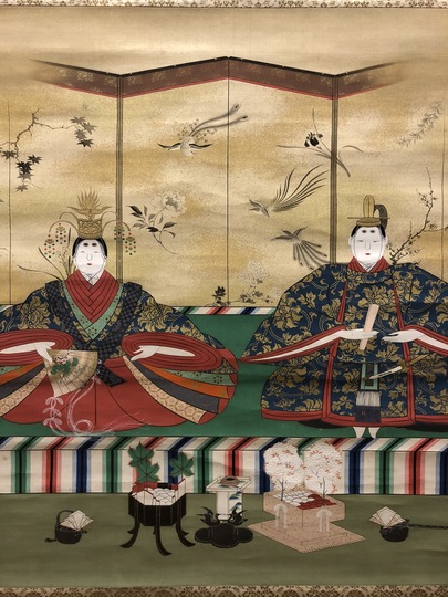 田中抱二 雛図｜古美術・掛け軸の販売・買取・鑑定-松本松栄堂