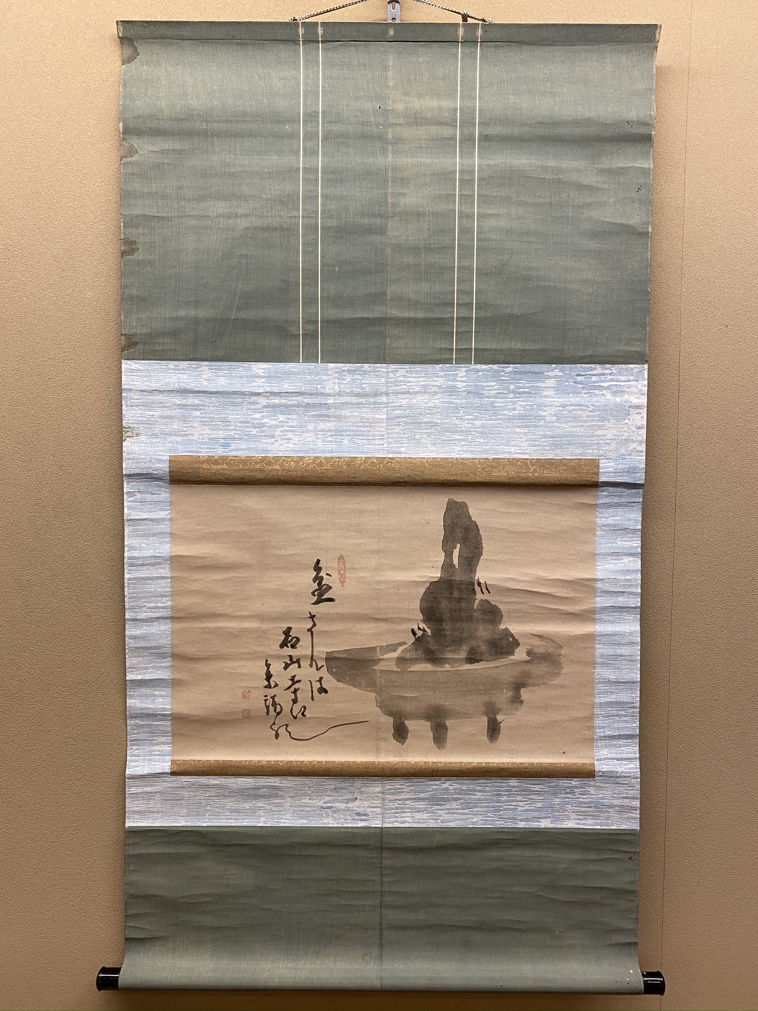 白隠慧鶴 盆山図｜古美術・掛け軸の販売・買取・鑑定-松本松栄堂