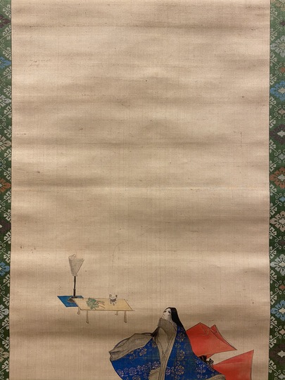 冷泉為恭 七夕図｜古美術・掛け軸の販売・買取・鑑定-松本松栄堂