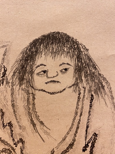 弘巌玄猊 寒山拾得図｜古美術・掛け軸の販売・買取・鑑定-松本松栄堂