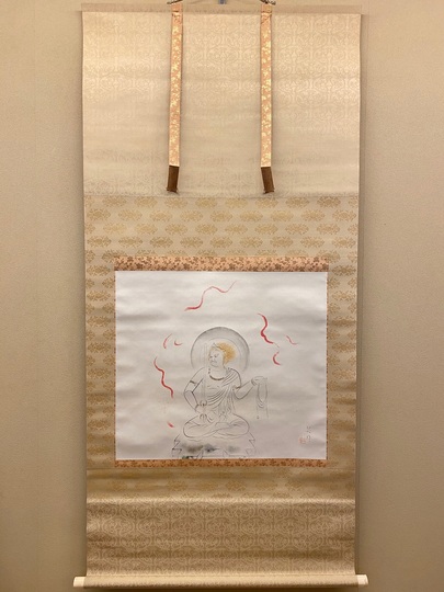 菊池契月 大聖不動｜古美術・掛け軸の販売・買取・鑑定-松本松栄堂