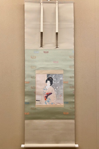 伊東深水 春の宵