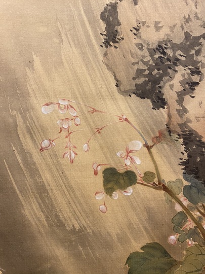掛軸 牧童図 作者不明 サイン・落款あり 宋紫石 鳥獣画 普段掛け 年中掛け 掛軸 牧童図 作者不明 サイン・落款あり 宋紫石 鳥獣画 普段掛け