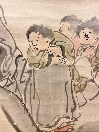 芦雪【龍】図　紙本　掛軸 長沢芦雪の取扱い作品｜古美術・掛け軸の販売・買取・鑑定-松本
