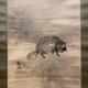 木島桜谷 月下遊狸図 7