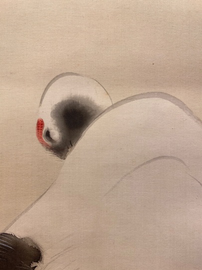 【真作】西山翠嶂/養老の滝図/山水図/横物/掛軸☆宝船☆AD-587 真作】西山翠嶂/養老の滝図/山水図/横物/掛軸☆宝船