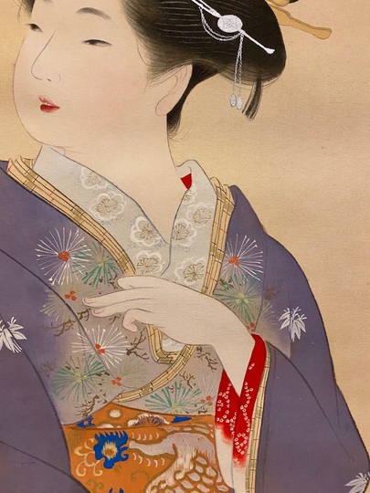 伊藤小坡 卒都婆小町像 三重県 谷口香橋師事 帝展 文展 掛軸24111115 ひな祭り顛末記ー伊藤小坡を知る: Yagiken Web Site