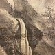 谷文二 観瀑図 10