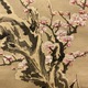 森蘭斎 梅菊小禽図 12