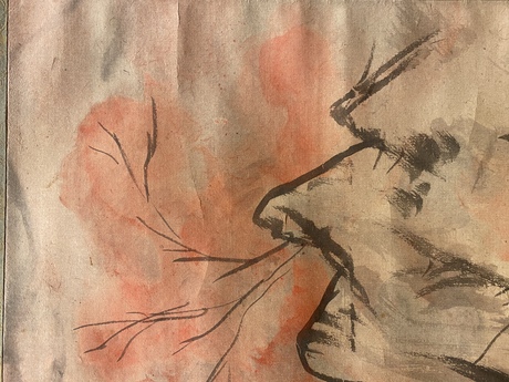 掛軸 村上華岳『十三佛 十三仏』仏画 絹本 共箱付 良好品 掛け軸 2025年最新】Yahoo!オークション -村上華岳(美術品)の中古品