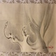 酒井抱一 波に日月図 16