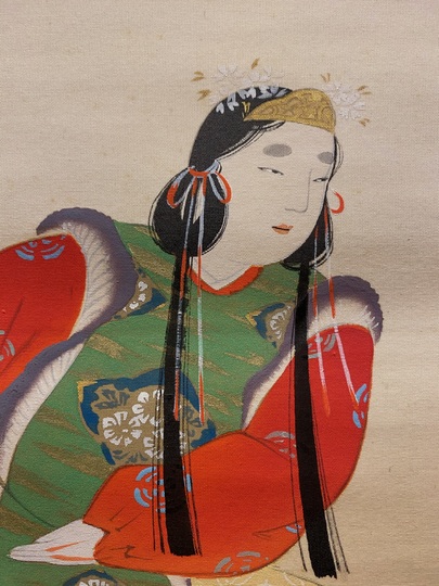 梥本一洋 萬歳楽|古美術・掛け軸の販売・買取・鑑定-松本松栄堂 梥本一洋 萬歳楽|古美術・掛け軸の販売・買取・鑑定-松本松栄堂