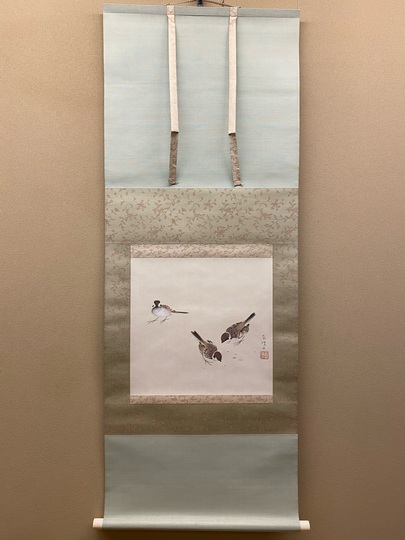 Tsuchida Bakusen sparrow｜Matsumoto Shoeido | Japanese