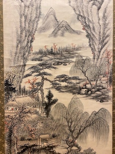 田植えの季節(水彩画 2022年作 フレーム付き) 田植えの季節(水彩画 2022年作 フレーム付き)