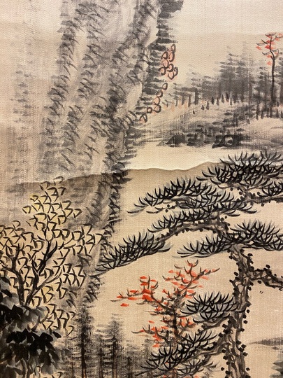 津久井の風景画（晩秋 農道） 津久井の風景画（晩秋 農道） 津久井の風景画（晩秋 農道）