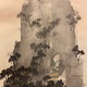 渡辺省亭 蓬莱之図 8