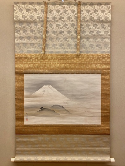 山内信一 松山栖鶴 | 掛軸(掛け軸)販売／表装ご依頼は掛軸いっぷく