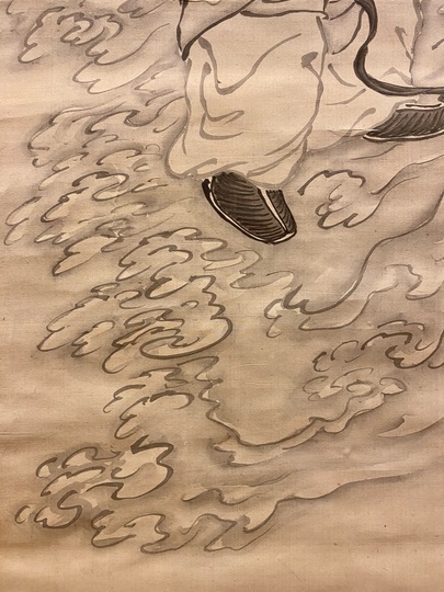 増山雪斎 東方朔｜古美術・掛け軸の販売・買取・鑑定-松本松栄堂