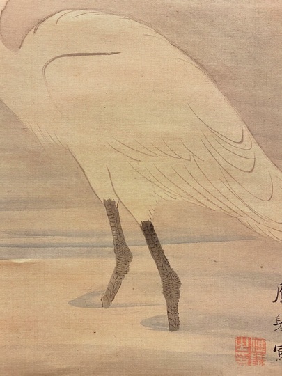 Maruyama Okyo ducks and heron｜Matsumoto Shoeido | Japanese