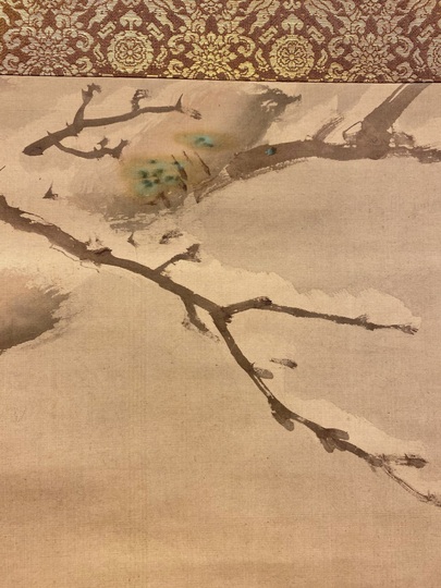 【真作】掛軸　諏訪の鴨　逸品　O40 Hukuda Hanko eagle｜Matsumoto Shoeido | Japanese Paintings