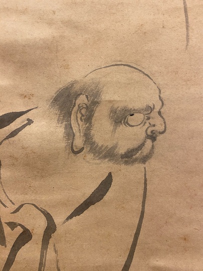 Hakuin Ekaku 達磨図｜Matsumoto Shoeido | Japanese Paintings and