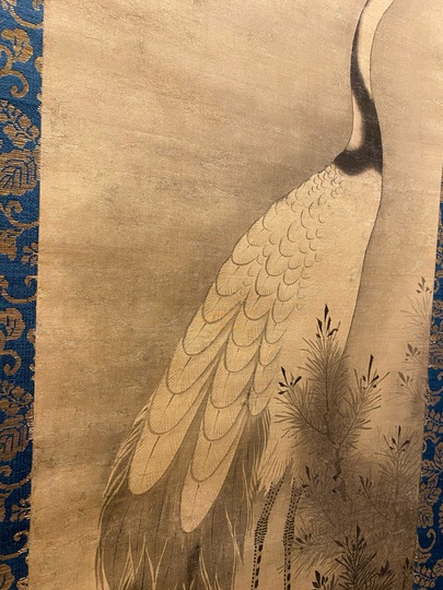 曾我蕭白 鶴図｜古美術・掛け軸の販売・買取・鑑定 松本松栄堂