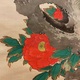 狩野永岳 孔雀双幅 10